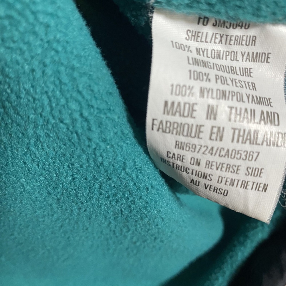 Vtg Columbia Sportswear Company Large Full Zip Color bloc-tech Outdoor Coat - Picture 7 of 7
